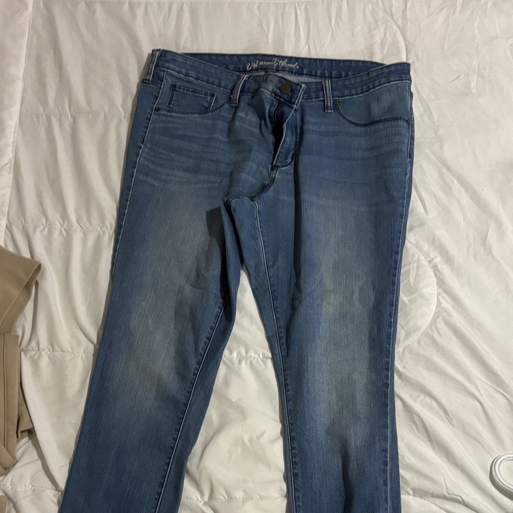 Universal Thread Women's Straight Leg Jeans - Blue